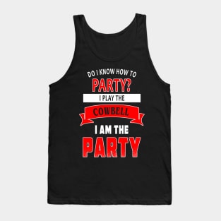 Cowbell Party Tank Top